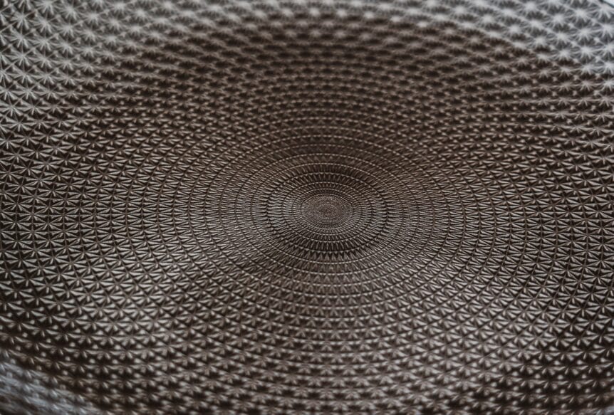 a photo of metal abstract